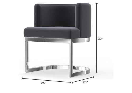Neos Modern Furniture C1422GY-SS Chair, Gray