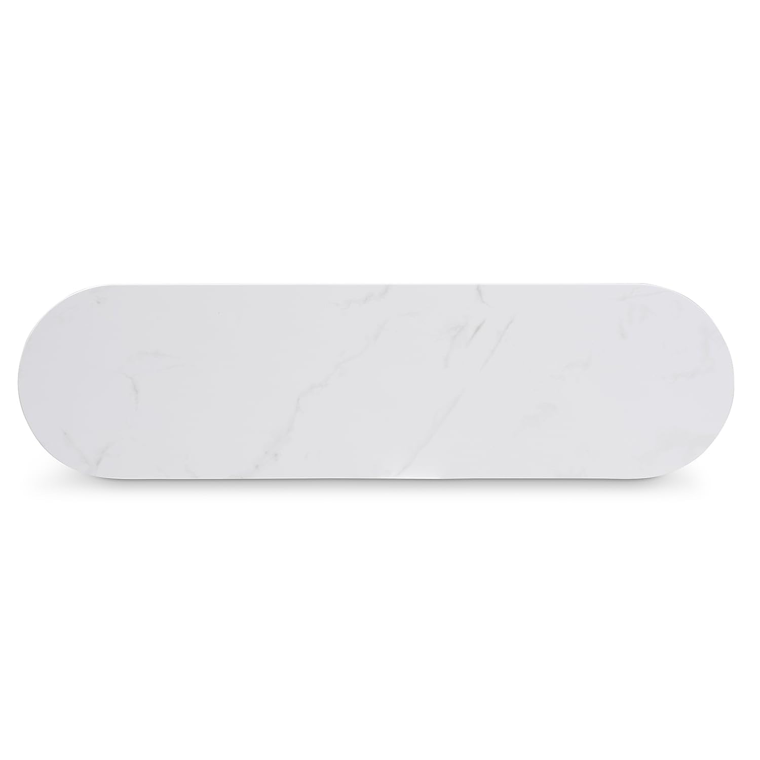 Baxton Studio Samuel Modern and Contemporary Gold Finished Metal Console Table with Faux Marble Tabletop