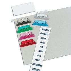 Pendaflex Transparent Colored Tabs For Hanging File Folders