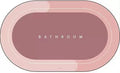PRT GOLD Super Absorbent Bath Mat Quick Dry Thin Bathroom Mats NonSlip Floor mat for Bathroom Washable Shower Rugs with Rubber 