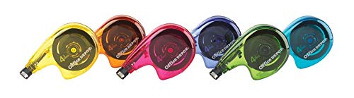 Office Depot Side-Application Correction Tape, 1 Line X 394In., Pack Of 12, 63113