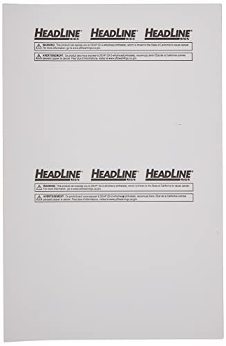 Headline Sign 32412 Stick-On Vinyl Letters, White, 4-Inch, Made In Usa