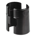 Wire Shelving Shelf Lock Clips, Plastic, Black, 4 Clips/Pack, Sold As 1 Package, 6Pack, Total 6 Package