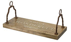 Melrose Modern Home Decorative Wonderful World Swing (Rope Not Included) 23.5" L Wood/Iron