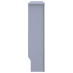 vidaXL Radiator Cover Anthracite 44.1"x17.5"x31.9" MDF