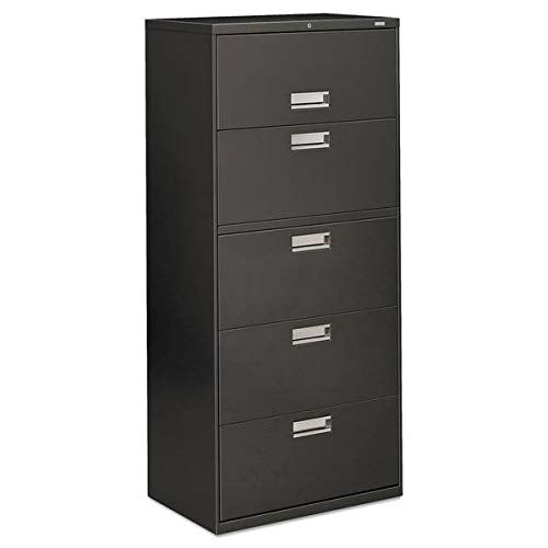 Hon 600 Series 30 Inch Five Drawer Lateral File Cabinet