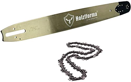 Holzfforma 25Inch 3/8 .063 84Dl Guide Bar Full Chisel Saw Chain Combo Compatible With Stihl Chainsaw Ms361 Ms362 Ms380 Ms390 Ms4
