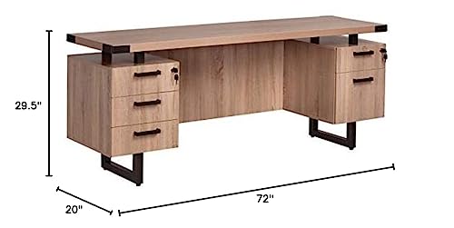 Safco Mirella Free Standing Credenza, BBB/BF