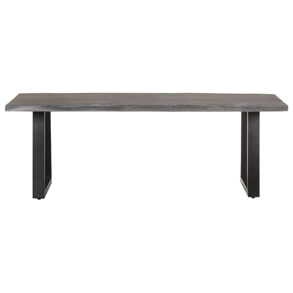 Aisifx Coffee Table with Live Edges 45.3&quot;x23.6&quot;x15.7&quot; Solid Acacia Wood