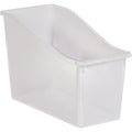 Teacher Created Resources Plastic Book Bin, Clear