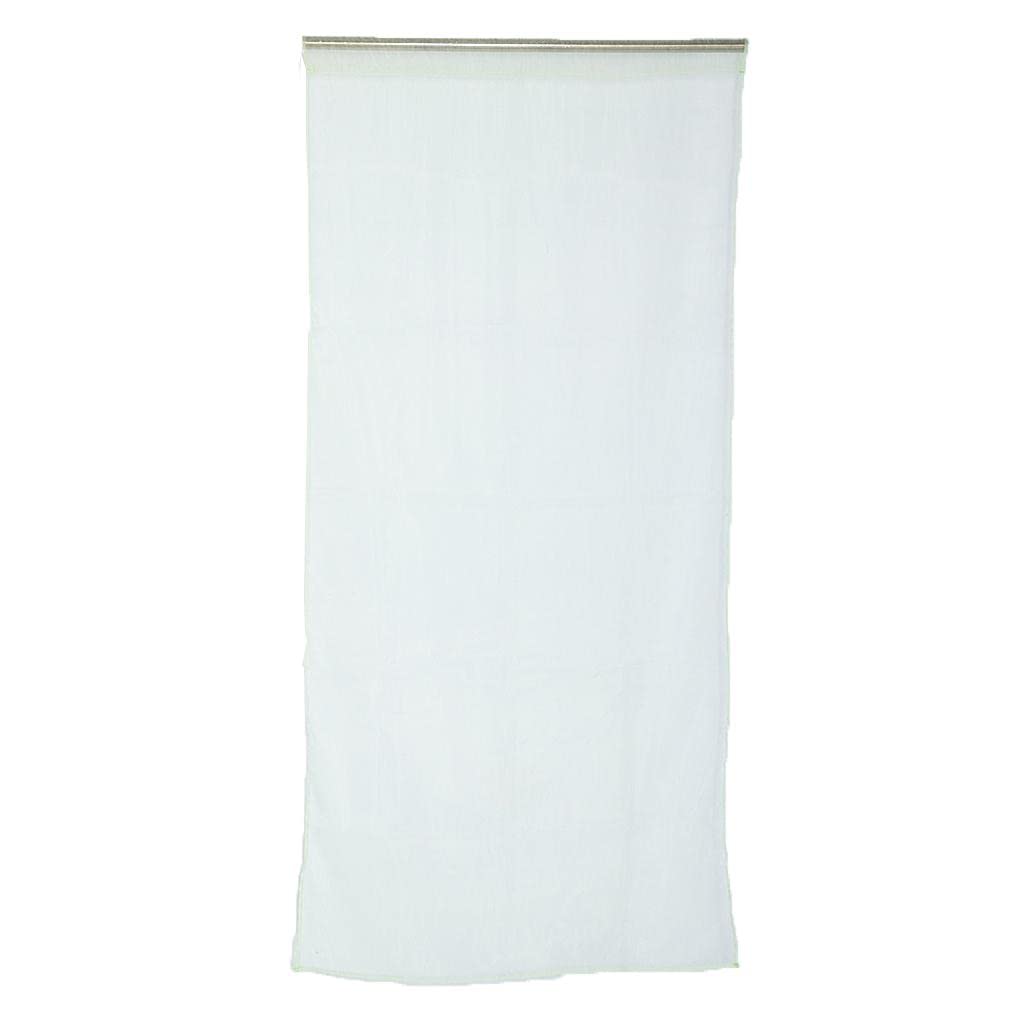 ATORSE 100X200Cm Window Door Curtain Panel Drape Tulle Room Balcony Divider Green