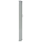 vidaXL Retractable Side Awning, Folding Privacy Screen, Outdoor Divider Wall, Patio Awning for Deck Porch Garden Terrace, 23.6"x118.1" Blue