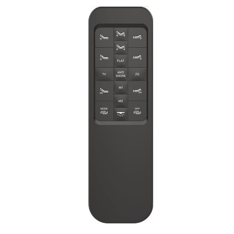 kaipuyiree a Dedicated Adjustable Bed Frame Remote Control, Spare for Smart Adjustable Bed Remote Control to Prevent Loss. (Mass
