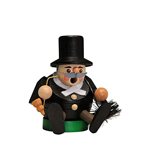 Alexander Taron 26704 Richard Glaesser Incense Burner-Mini Chimney Sweep, Black