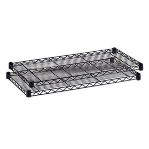 Safco 48&quot;Wx 24&quot;D Industrial Wire Shelving