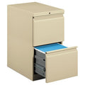 Hon 3800 Series R Pull File/File Mobile Pedestals-Mobile Pedestal,File/File,R Pull,15"X22-7/8"X28",Putty