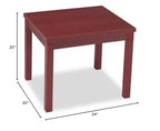 Hon® Laminate Occasional Table Table,End,24X20X20,My (Pack Of 2)