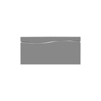 Best Master Furniture Leon Gray With Silver Base Platform Bed, Queen