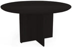Mayline Medina 48"Dia. Round Conference Table,Mocha