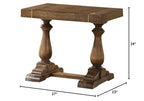 Best Master Furniture Transitional Living Room End Table, Gray