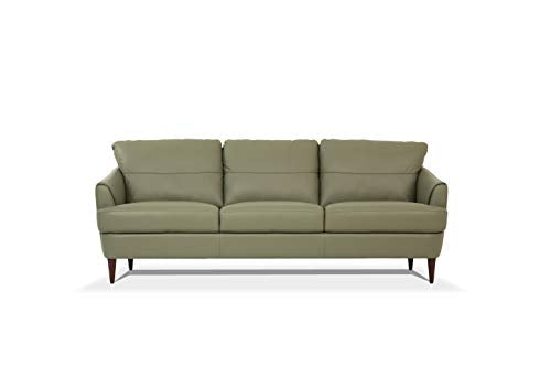 Acme Tacoma Sofa In Moss Green Leather