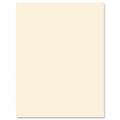 Solid Cream Letter Papers - Set Of 25 Plain Stationery Papers, 8 1/2' X 11', Compatible Computer Paper, Second Sheet Letterhea