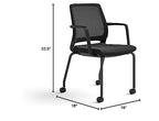 Safco Products Medina Extended-Height Office Chair, Black, (6829BL)