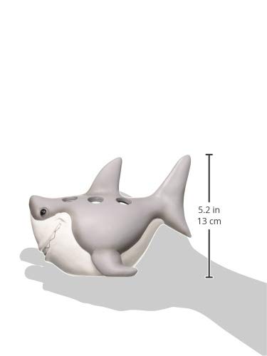 Borders Unlimited Fish 'N Sharks White Toothbrush Holder, Multi