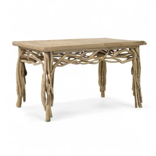 Afd Home Farmhouse Branch Console Table, Natural Teak