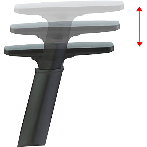 Lorell Mid-Back Mesh Task Chair, Black