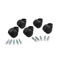 Master Caster MAS23620 - Deluxe Futura Hooded Chair Mat Caster Set