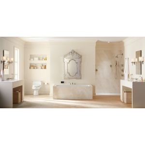 Kohler K-1897-Af 11-5/8'' X 8-1/6'' X 3'' Large Corner Shower Basket French Gold