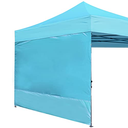 Abccanopy Instant Canopy Sunwall 10X10 Ft, 1 Pack Sidewall Only, Sky Blue