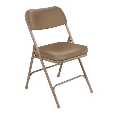 Folding Chair [Set of 2] Color: Brown