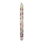 Alexander Taron 5001W German Countdown Tradition Winter White Wax Christmas Advent Candle,Gray,12 Inch
