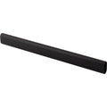 10 Matte Black 19/32x13/16x92 Oval Steel Closet Rods