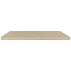 Vidaxl Floating Wall Shelves 2 Pcs Oak 35.4''X9.3''X1.5'' Mdf