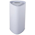 Tall High Metal Tin Charity Donation Box Tip Container Coin Collection Box Ticket Box Triangle Shaped 10' H X 3' Diameter With