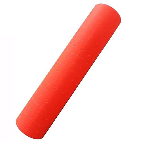 Besteck 10 Rolls 5000 Price Gun Labels For Mx-5500 White Price Marker Stickers (Red)