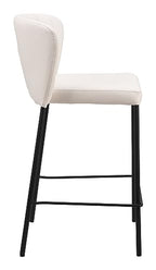 Zuo Linz Counter Stool Cream