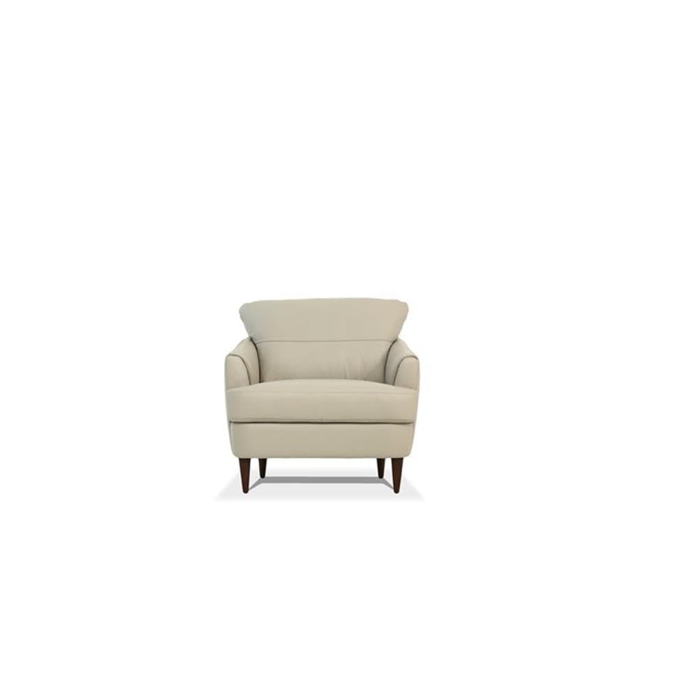 Acme Tacoma Leather Chair in Beige