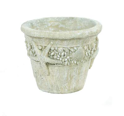 Solid Rock Stoneworks Seashore Planter- 12'Tall X 15'Dia- Desert Sand