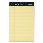 Tops Docket Ruled Perforated Pads Pad,Jr Lgl,5X8,12Pd/Pk,Ca Fel4800901 (Pack Of5)