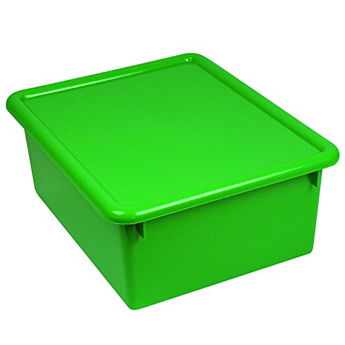 Romanoff Products Rom16005-2 Stowaway Green Letter Box With Lid44; 13 X 10.5 X 5 In. - 2 Each
