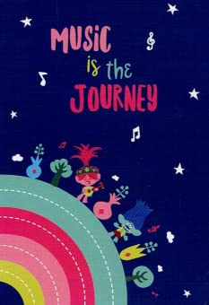 Franco Dreamworks Trolls Throw Oversized Blanket 62' X 90', World Tour Musical Journey