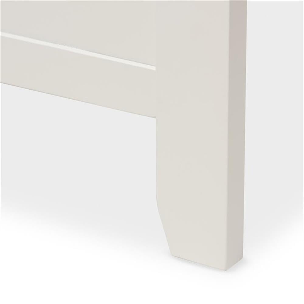 Baxton Studio Harry Classic Butter Milk and Walnut Finishing Full Size Platform Bed Twin