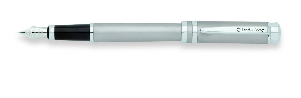 Franklin Covey Freemont Satin W/Chrome Appointments Medium Nib Fountain Pen