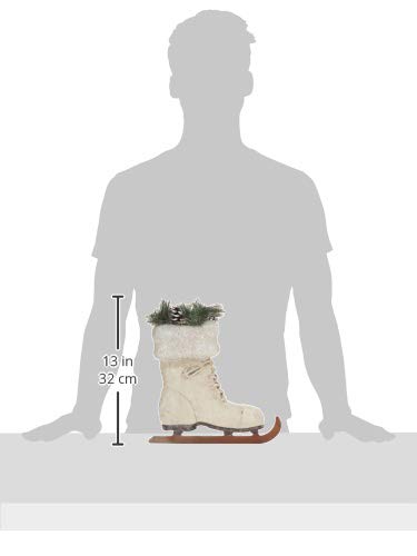 K&K Interiors Arrow Replacement Decorative Hanging Sign, White - 52831A