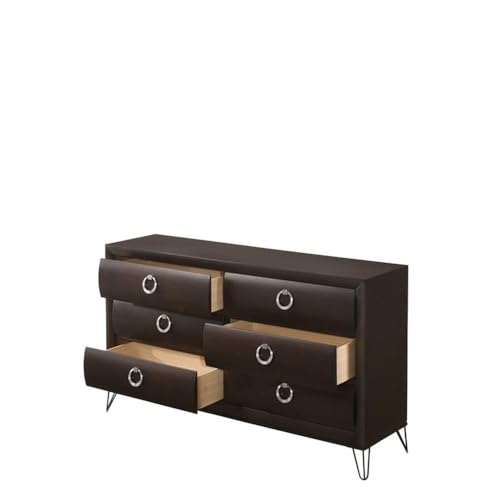 Acme Tablita 6-Drawer Wooden Dresser - Thumbnail 2