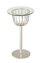 Modern Round Glass Bar Table